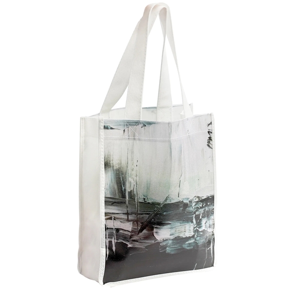 8"x10"x4" Laminated Non Woven Sublimated Tote Bag - 8"x10"x4" Laminated Non Woven Sublimated Tote Bag - Image 0 of 0