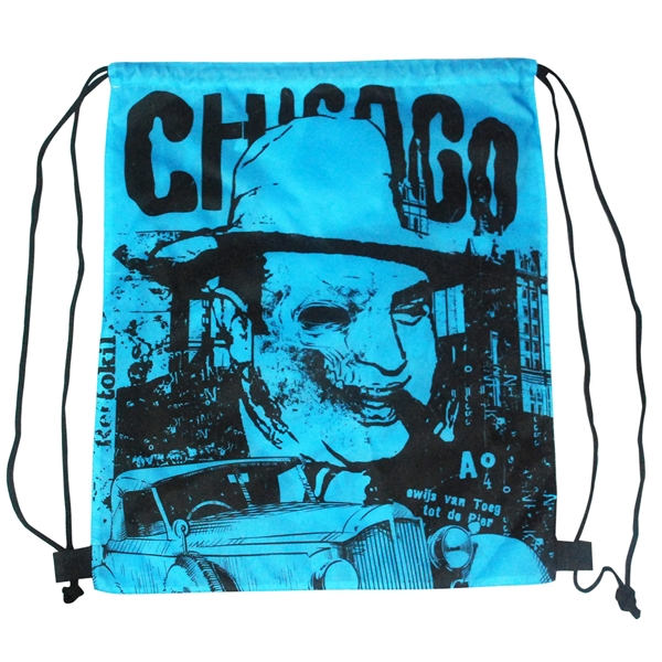 15"x18" 210D Drawstring Bag 2 Sides Full Color Printed - 15"x18" 210D Drawstring Bag 2 Sides Full Color Printed - Image 1 of 1