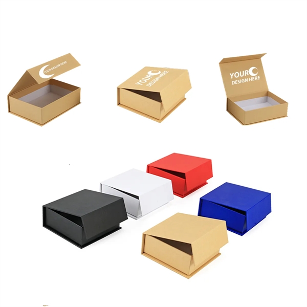 Magnetic Cardboard Gift Box w/ Custom Imprint - Magnetic Cardboard Gift Box w/ Custom Imprint - Image 0 of 1