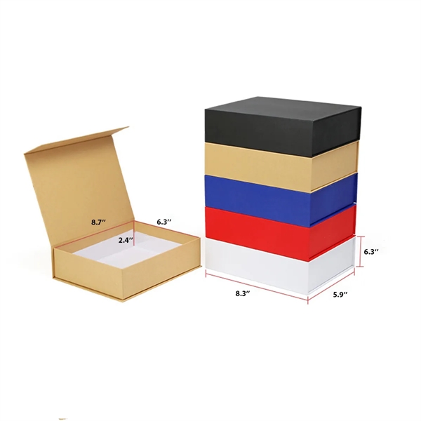 Magnetic Cardboard Gift Box w/ Custom Imprint - Magnetic Cardboard Gift Box w/ Custom Imprint - Image 1 of 1