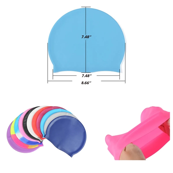 MOQ30 Comfortable Silicone Swimming Cap - MOQ30 Comfortable Silicone Swimming Cap - Image 1 of 1