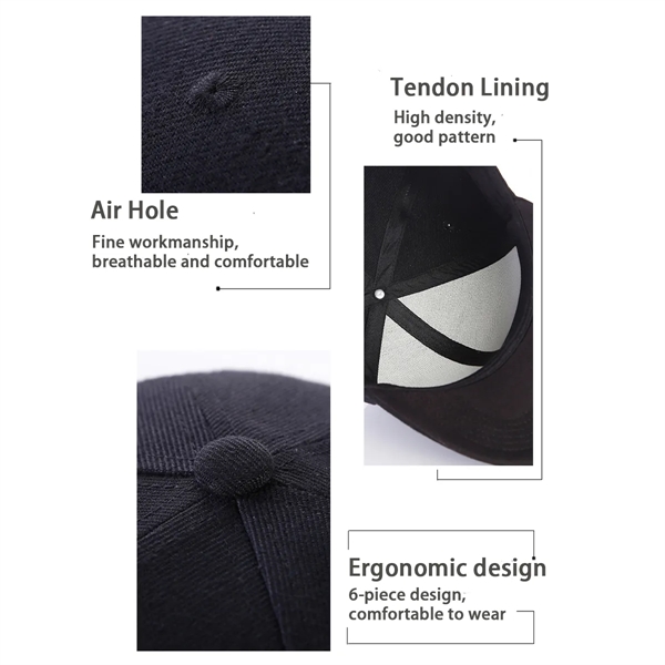 Cotton Sunscreen Breathable Baseball Cap - Cotton Sunscreen Breathable Baseball Cap - Image 1 of 4