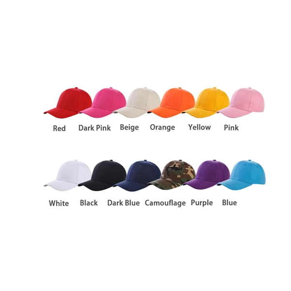 Cotton Sunscreen Breathable Baseball Cap - Cotton Sunscreen Breathable Baseball Cap - Image 2 of 4