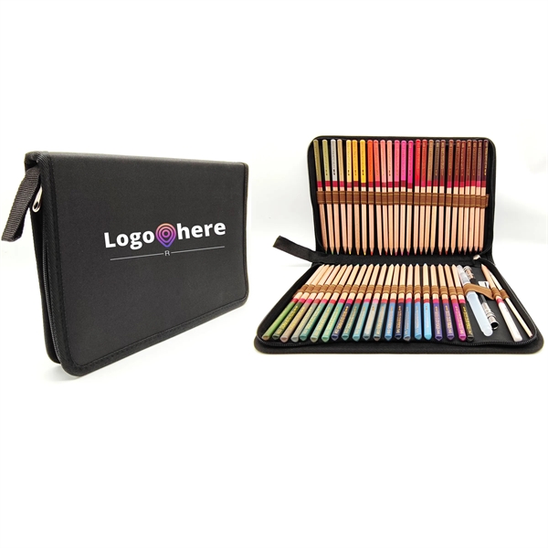 Colored Pencils Zipper-Case Set - Colored Pencils Zipper-Case Set - Image 0 of 2