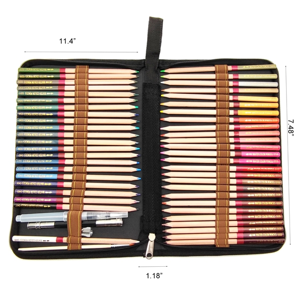 Colored Pencils Zipper-Case Set - Colored Pencils Zipper-Case Set - Image 1 of 2