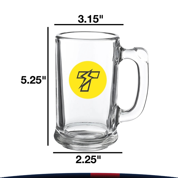 14 oz. Festival Glass Beer Mugs - 14 oz. Festival Glass Beer Mugs - Image 2 of 9