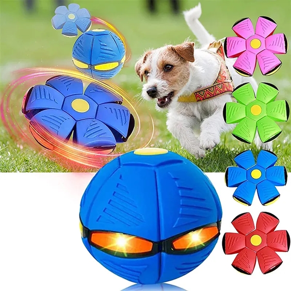 Dog Flying Saucer Glowing Ball Deformation Magic Football - Dog Flying Saucer Glowing Ball Deformation Magic Football - Image 4 of 4