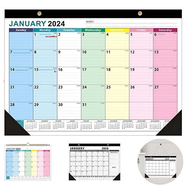 2024 Wall Calendar - 2024 Wall Calendar - Image 0 of 3