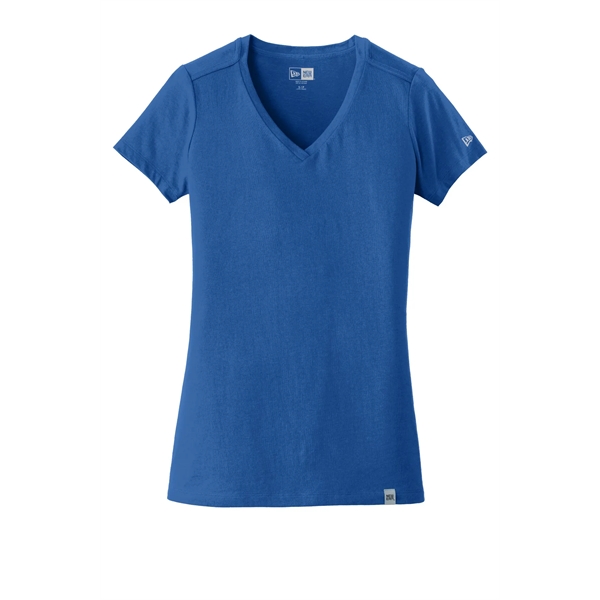 New Era Women's Heritage Blend V-Neck Tee. - New Era Women's Heritage Blend V-Neck Tee. - Image 76 of 76