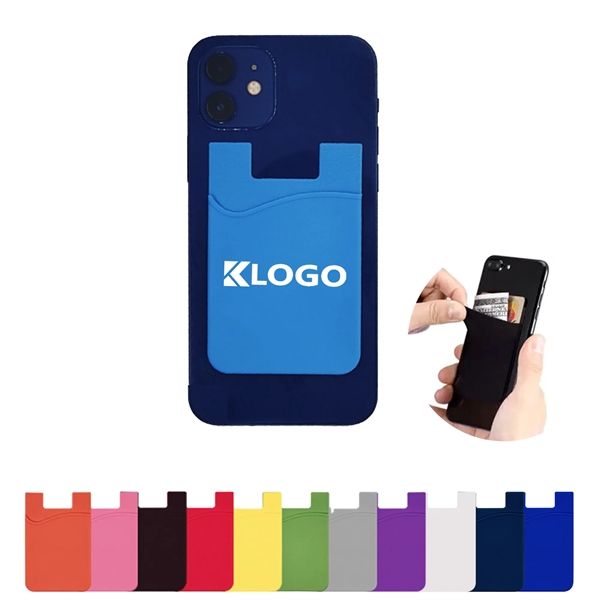 Silicone Cell Phone Wallet - Silicone Cell Phone Wallet - Image 0 of 16