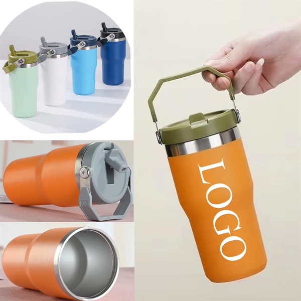 20 Oz Vacuum Insulated Water Bottle For Home, Office Or Car - 20 Oz Vacuum Insulated Water Bottle For Home, Office Or Car - Image 0 of 1
