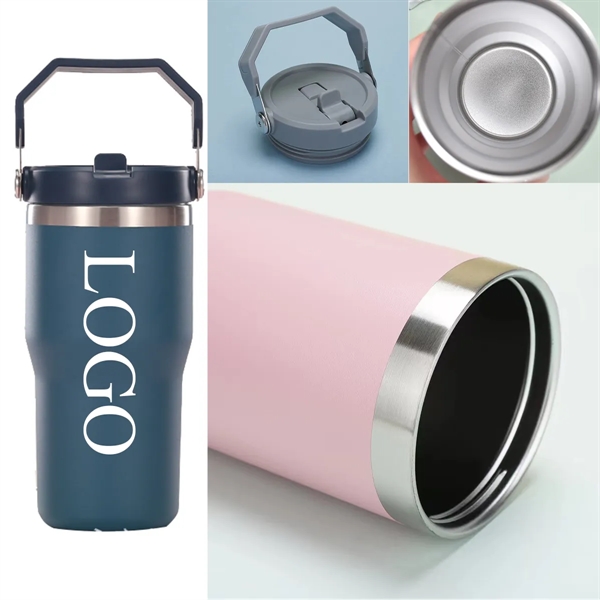 20 Oz Vacuum Insulated Water Bottle For Home, Office Or Car - 20 Oz Vacuum Insulated Water Bottle For Home, Office Or Car - Image 1 of 1