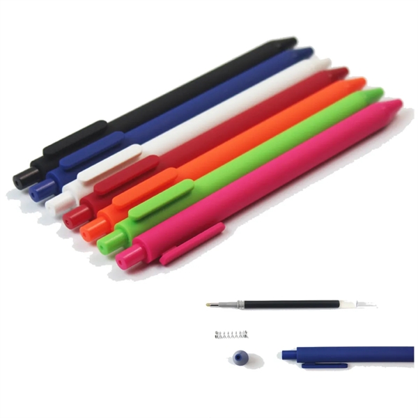 Candy Color Plastic Click Pen - Candy Color Plastic Click Pen - Image 1 of 1