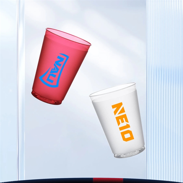 12 oz. Seleo Plastic Stadium Cups - 12 oz. Seleo Plastic Stadium Cups - Image 1 of 8