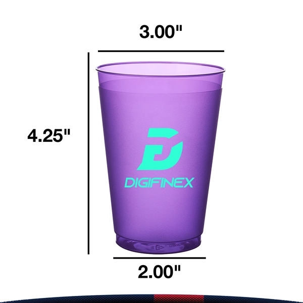 12 oz. Seleo Plastic Stadium Cups - 12 oz. Seleo Plastic Stadium Cups - Image 2 of 8