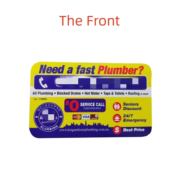 Fridge Magnet Name Card - Fridge Magnet Name Card - Image 1 of 4