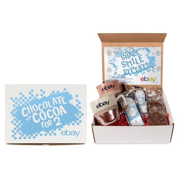 Custom Chocolate and Cocoa for 2 in Custom Mailer