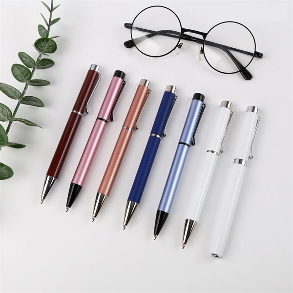 Metal Matte Twist Ballpoint Pen - Metal Matte Twist Ballpoint Pen - Image 1 of 3