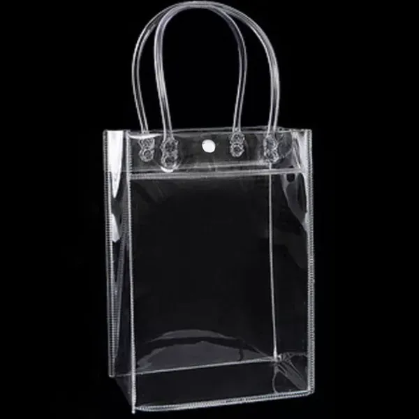 PVC Plastic Bags with Handles - PVC Plastic Bags with Handles - Image 6 of 7