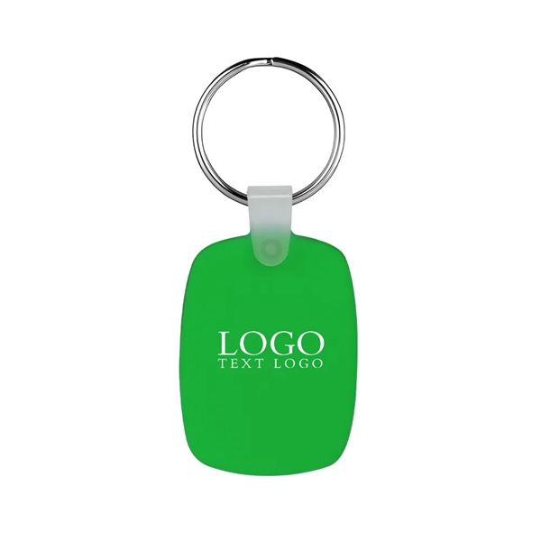 Oval Shaped Silicone Keychain - Oval Shaped Silicone Keychain - Image 5 of 27