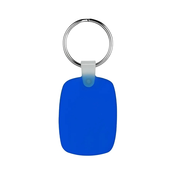 Oval Shaped Silicone Keychain - Oval Shaped Silicone Keychain - Image 8 of 27