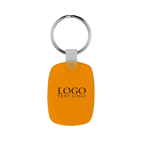 Oval Shaped Silicone Keychain - Oval Shaped Silicone Keychain - Image 13 of 27