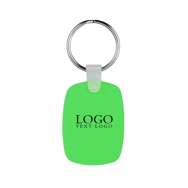 Oval Shaped Silicone Keychain - Oval Shaped Silicone Keychain - Image 15 of 27