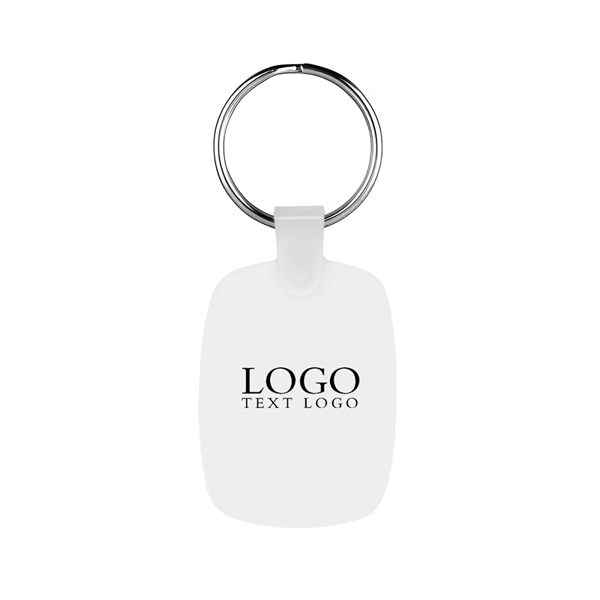 Oval Shaped Silicone Keychain - Oval Shaped Silicone Keychain - Image 17 of 27