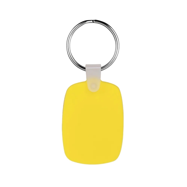 Oval Shaped Silicone Keychain - Oval Shaped Silicone Keychain - Image 20 of 27