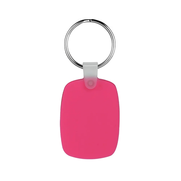 Oval Shaped Silicone Keychain - Oval Shaped Silicone Keychain - Image 24 of 27