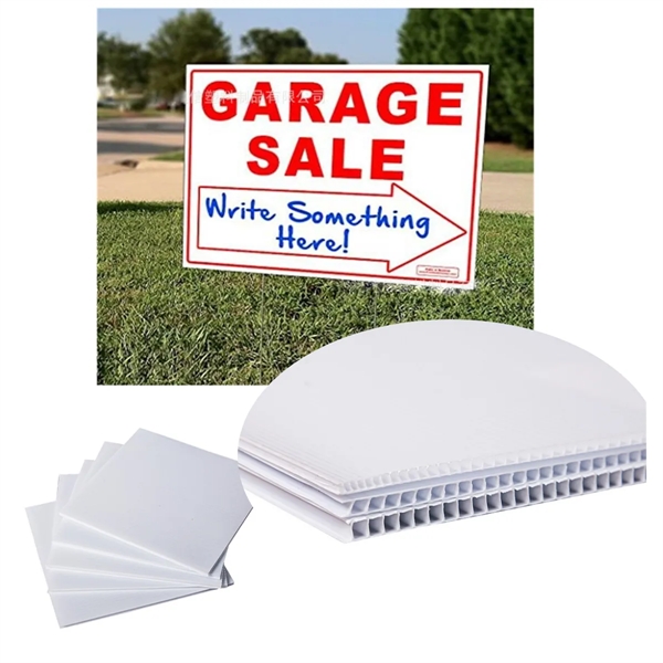 18 x 24" Corrugated Plastic Sign Kit - 18 x 24" Corrugated Plastic Sign Kit - Image 1 of 1