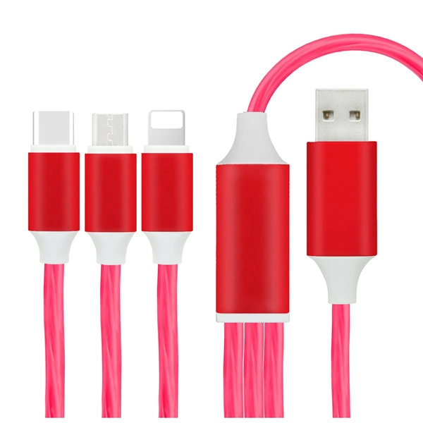Gleam 3 in1 Charging Cable - Gleam 3 in1 Charging Cable - Image 5 of 6