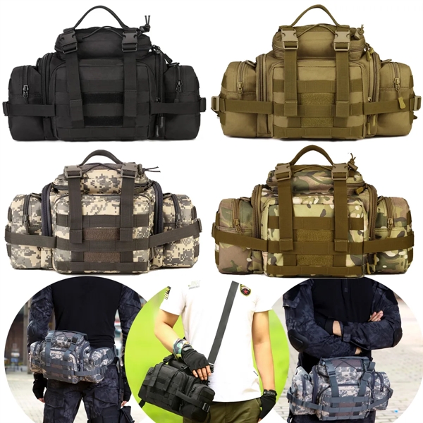Military Multifunctional Duffle Bag with Custom Logo - Military Multifunctional Duffle Bag with Custom Logo - Image 0 of 3