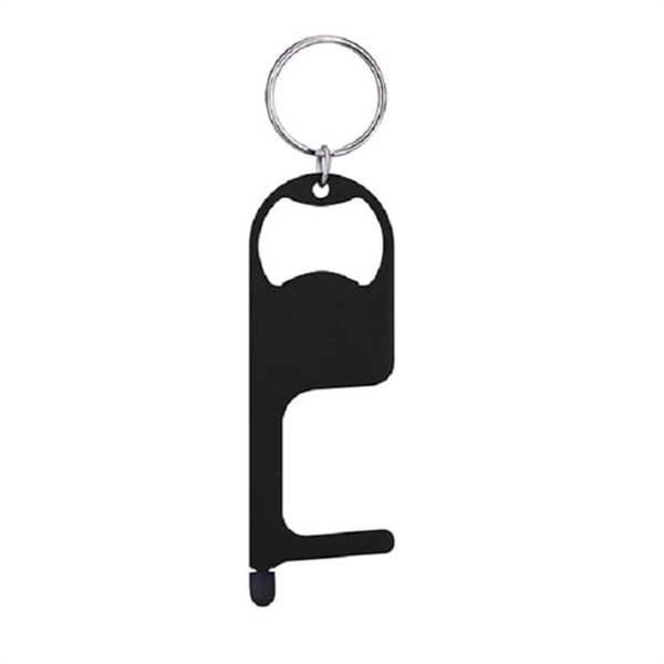No Touch Door Bottle Opener with Stylus - No Touch Door Bottle Opener with Stylus - Image 1 of 4