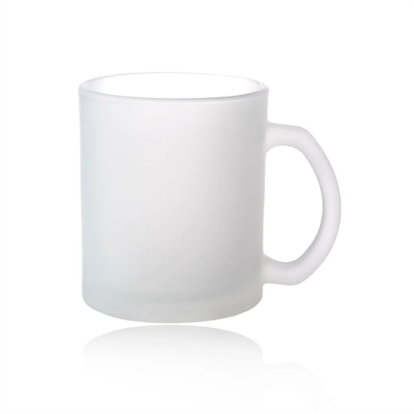 11.5 oz Full Color Frosted Glass Coffee Mug - 11.5 oz Full Color Frosted Glass Coffee Mug - Image 1 of 1