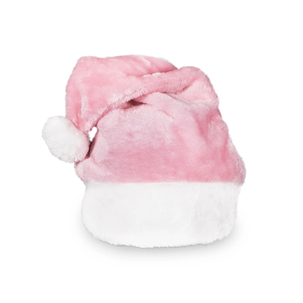 Mrs. Claus Pink Plush Santa Hat - Mrs. Claus Pink Plush Santa Hat - Image 3 of 3