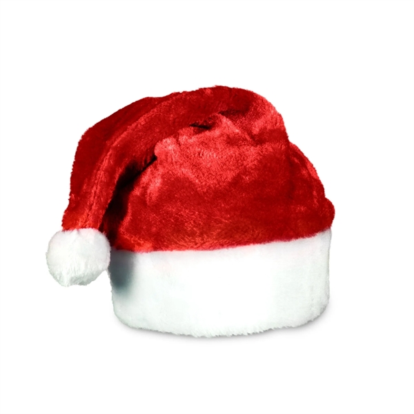 Red Plush Santa Hat - Red Plush Santa Hat - Image 1 of 3