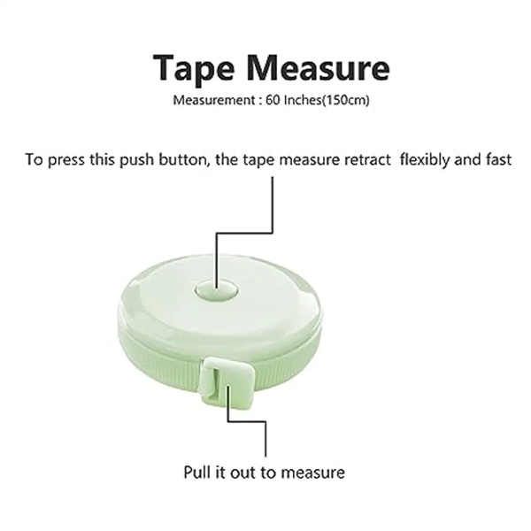 Body Measuring Dual Sided Tape Measure - Body Measuring Dual Sided Tape Measure - Image 2 of 4