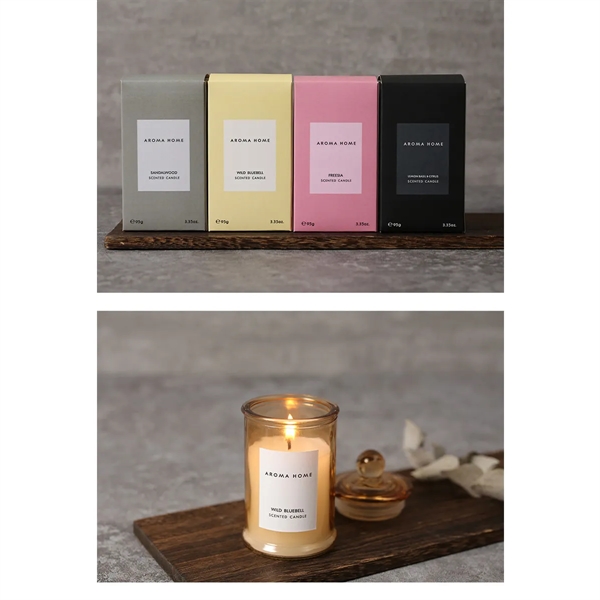 Ins Style Vintage Glass Scented Candle - Ins Style Vintage Glass Scented Candle - Image 4 of 7