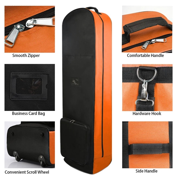 Waterproof Golf Club Bag With Pulleys - Waterproof Golf Club Bag With Pulleys - Image 1 of 6