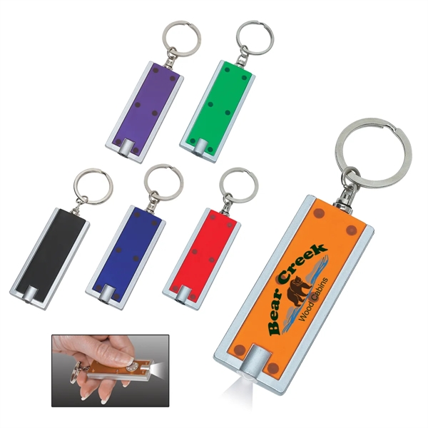 Rectangular LED Key Chain - Rectangular LED Key Chain - Image 19 of 19