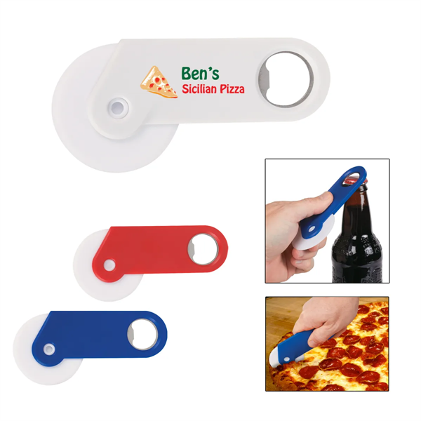 Pizza Cutter With Bottle Opener - Pizza Cutter With Bottle Opener - Image 12 of 12