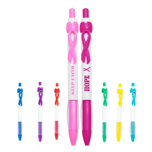 Breast Cancer Awareness Ballpoint Pen - Breast Cancer Awareness Ballpoint Pen - Image 0 of 10