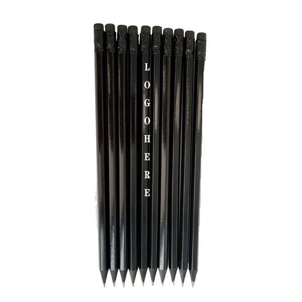 Oem High-End Custom Blackwood Top Eraser Hb Pencil - Oem High-End Custom Blackwood Top Eraser Hb Pencil - Image 0 of 1