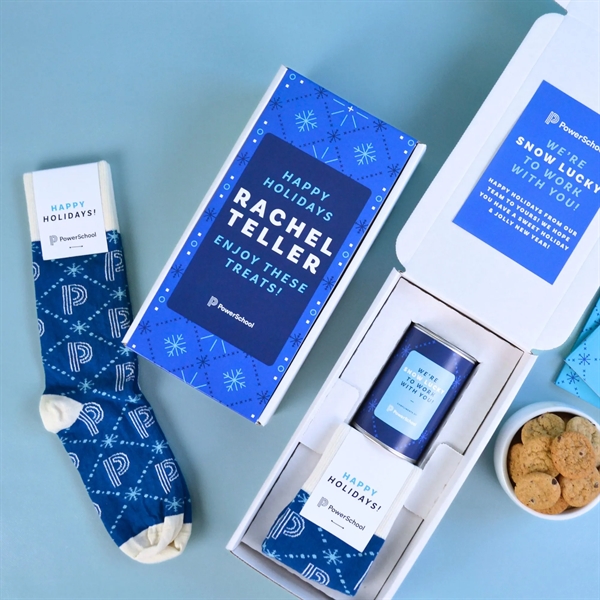 Cozy Gift Kit (Small - Holiday Kit, Christmas Socks, Cookies - Cozy Gift Kit (Small - Holiday Kit, Christmas Socks, Cookies - Image 2 of 3