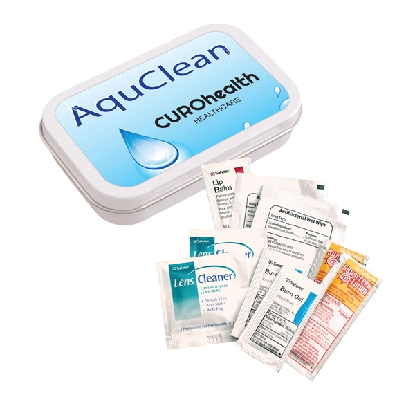 Custom Beach Necessities Kit - Tin