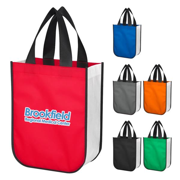 Non-Woven Shopper Tote Bag With 100% RPET Material - Non-Woven Shopper Tote Bag With 100% RPET Material - Image 0 of 19