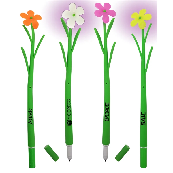 Delightful & Elegant Flower Ballpoint Custom Pens - Delightful & Elegant Flower Ballpoint Custom Pens - Image 0 of 4