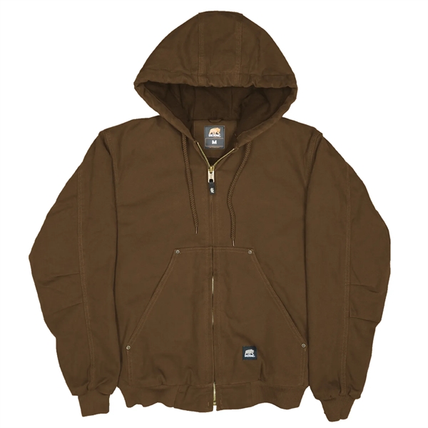 Heartland Washed Duck Hooded Jacket - Heartland Washed Duck Hooded Jacket - Image 1 of 8