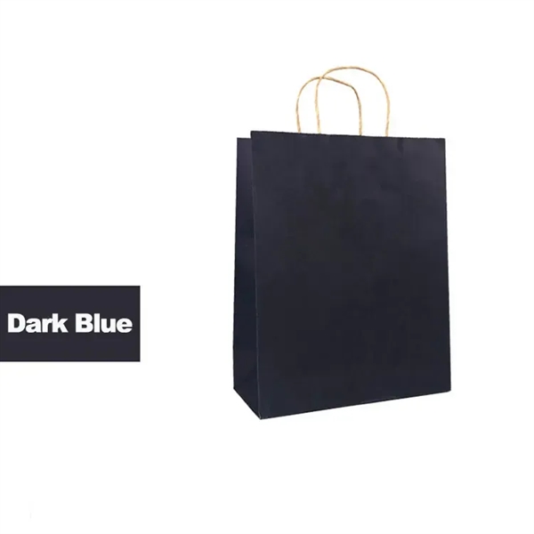 Imprited Kraft Paper Shopper Bag - Imprited Kraft Paper Shopper Bag - Image 2 of 4